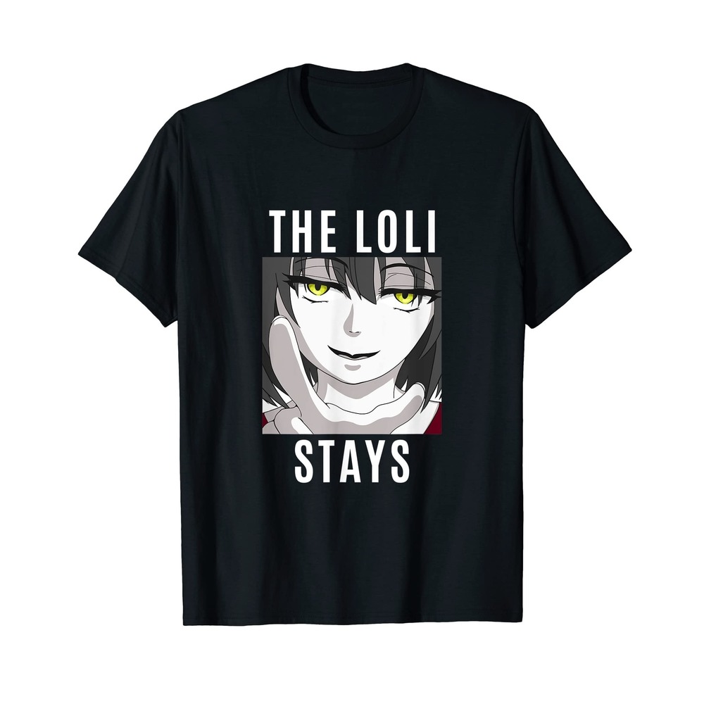 Mua Funny Anime Manga The Loli Stays Smug Smile Girl Meme T-Shirt